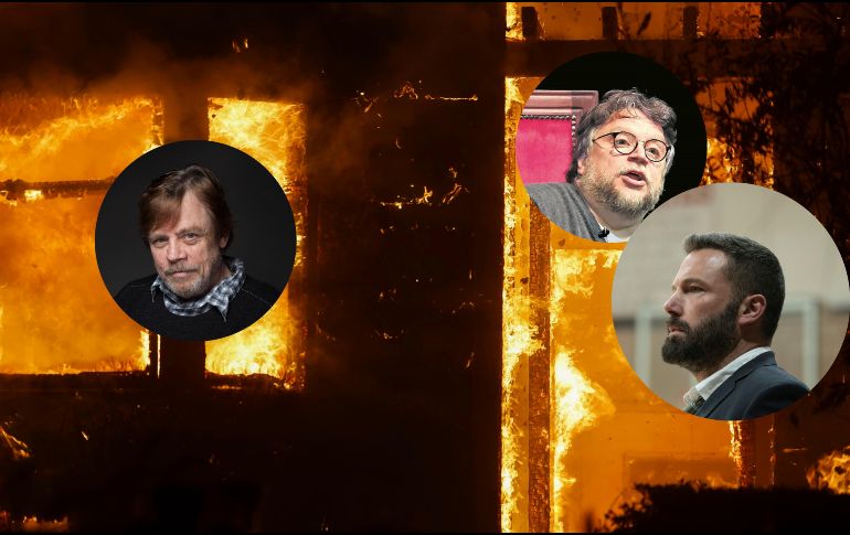 Estos son los famosos que han tenido que abandonar sus casas ante la expansión de los incendios en Hollywood. EFE / EPA / CAROLINE BREHMAN