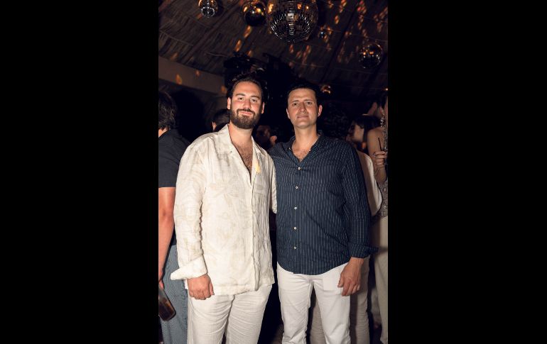 Manuel Moragrega, Hugo de Alba. GENTE BIEN JALISCO / Cortesía