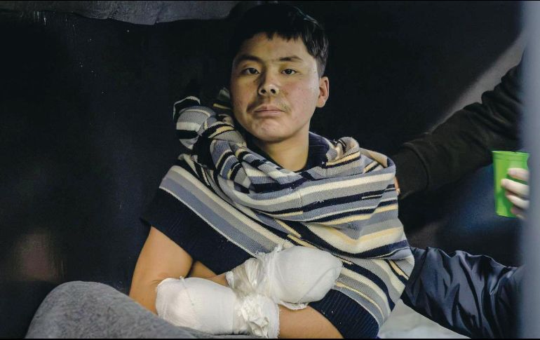 Uno de los soldados norcoreanos capturados por Ucrania. ESPECIAL