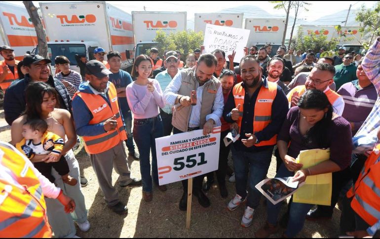 La meta trazada para los 100 días fue la recuperación de 500 espacios públicos. CORTESÍA.