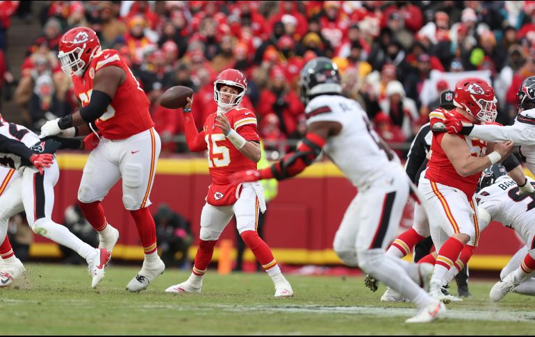 Los Chiefs jugarán su séptima final consecutiva de la Conferencia Americana el próximo domingo. AP/ T. Heying.