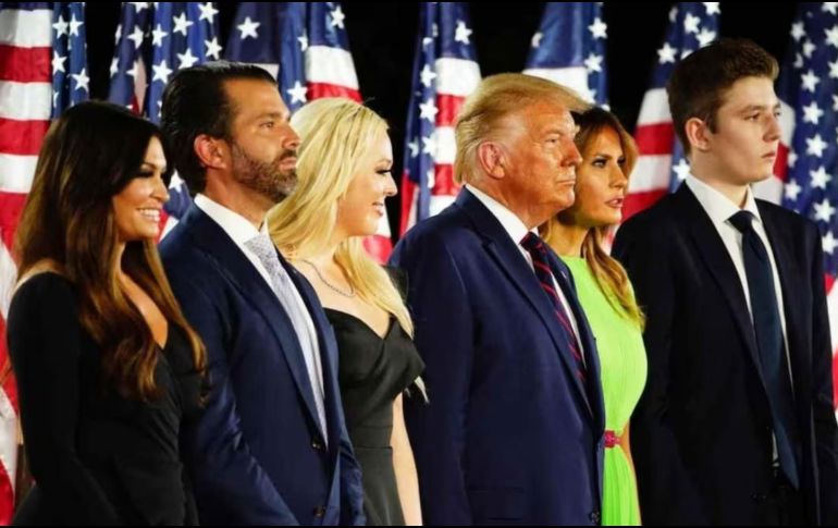 En el pasado gobierno de Trump, los miembros de su familia extendida tuvieron una participación activa. EFE / ARCHIVO