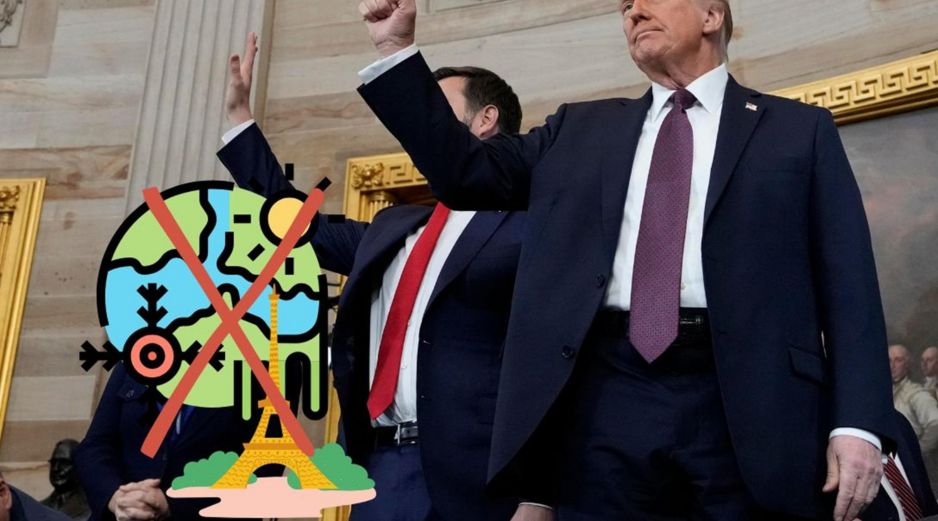 Estados Unidos ya había salido del acuerdo durante su primer mandato (2016-2021), y al que el ahora expresidente Joe Biden reincorporó en 2021. EFE / M. GASH