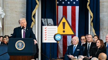 Esta es la lista de políticos que podrían ser buscados por Donald Trump. EFE/EPA/KENNY HOLSTON / POOL