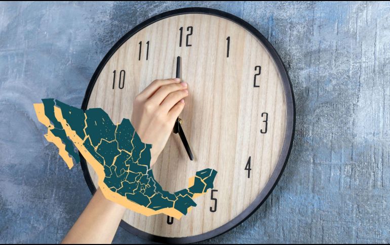 El cambio de hora será necesario para sincronizar las actividades locales con las zonas horarias de los estados vecinos del norte. CANVA.