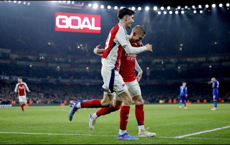 Los “Gunners” son terceros de la clasificación por detrás de Livepool y Barcelona. EFE/T. Akmen