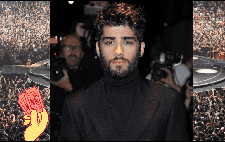 Disfruta el concierto de Zayn Malik en México. AFP / SUN