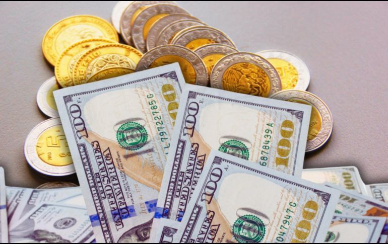 La cotización de hoy es de 20.52 pesos por dólar (Ciudad de México, 07:45 horas). NTX / ARCHIVO