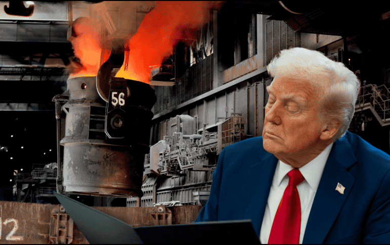 La Coparmex explica que la amenaza de Trumpexige una respuesta firme y unida por parte de México. EFE / ARCHIVO