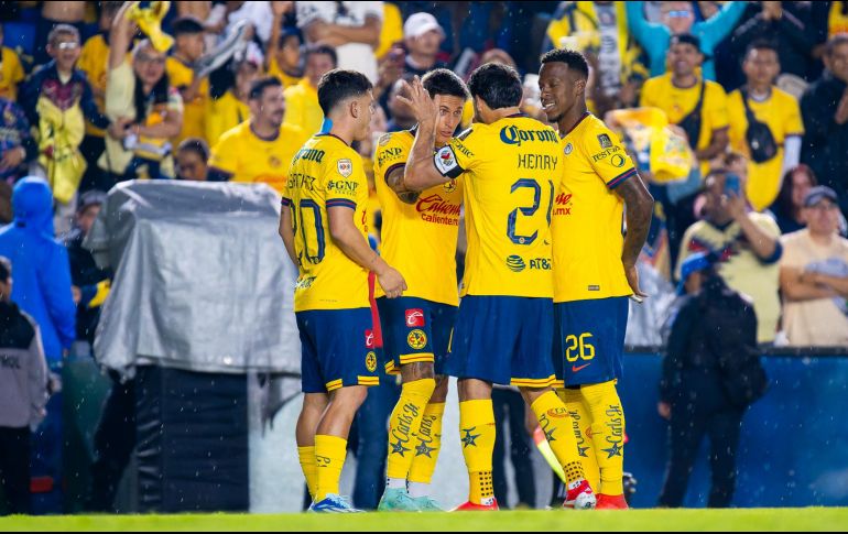 América ha ganado 13 de 15 puntos posibles, se mantienen como invictos con cuatro victorias y un empate, y son líderes. IMAGO7.