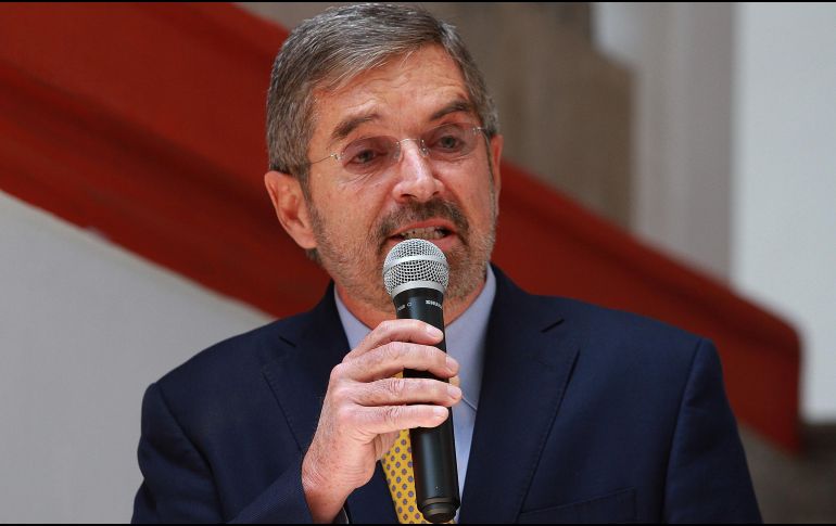 Juan Ramón de la Fuente, secretario de Relaciones Exteriores de México. NTX / ARCHIVO
