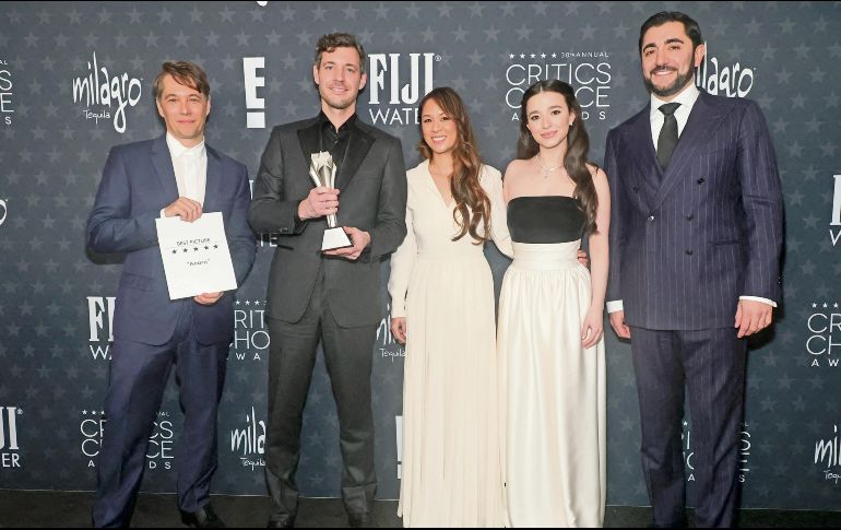 “Anora” cosechó el premio a Mejor película, una categoría donde no partía como favorita. AFP