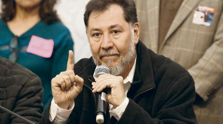 Gerardo Fernández Noroña, Presidente de la Mesa Directiva del Senado. EL INFORMADOR/ Archivo