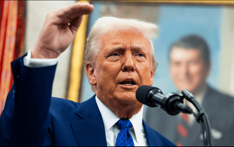 El pasado fin de semana Trump anunció aranceles generalizados de 25% a las importaciones de acero y aluminio. EFE