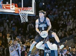 Mac McClung deslumbra en el evento. AFP/D. Dow