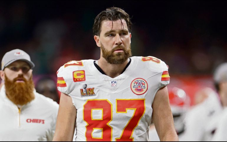 Kelce no fue factor en el Super Bowl LIX, al tener una discreta actuación. AFP/J. Squire