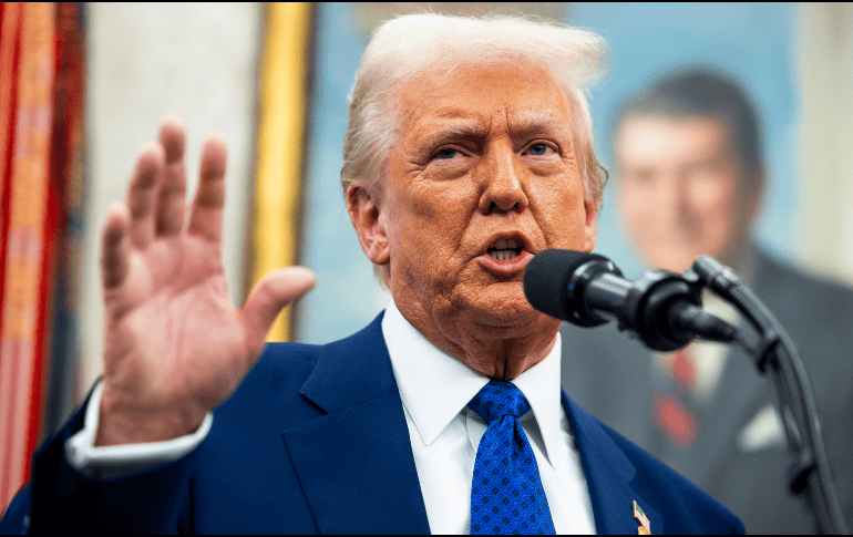 Donald Trump, presidente de Estados Unidos. EFE / J. Lo Scalzo