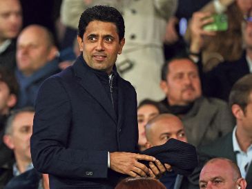 Nasser Al Khelaifi ha negado haber cometido un crimen. AFP/F. Fife