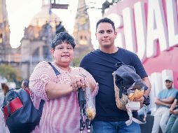 Orgullosos. María de la O. Arroyo y Mario Navarrete. EL INFORMADOR/H. Figueroa