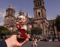 La figura de San "Amlito" se vende en la Ciudad de México por $200 pesos. SUN / C. Mejía