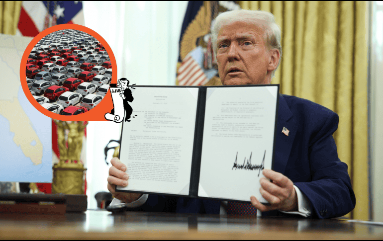 Durante el año 2022, México exportó 2,55 millones de vehículos ligeros a Estados Unidos. EFE / ARCHIVO