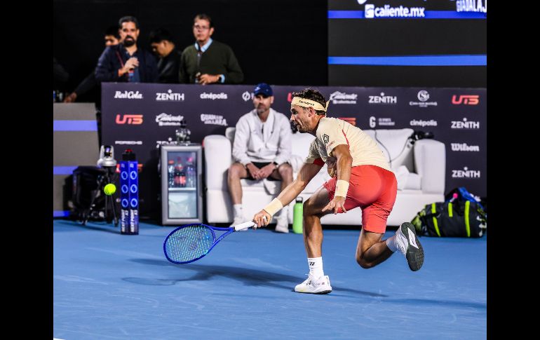 Casper Ruud “The Iceman” disputó el último juego que logró ganar  3-0. EL INFORMADOR / A. Navarro