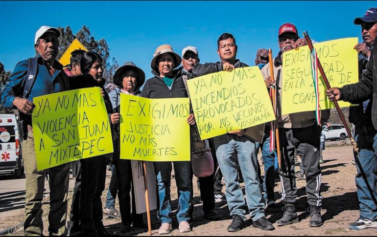 Pobladores de San Juan Mixtepec (Oaxaca) también solicitaron el apoyo de la Presidenta. SUN