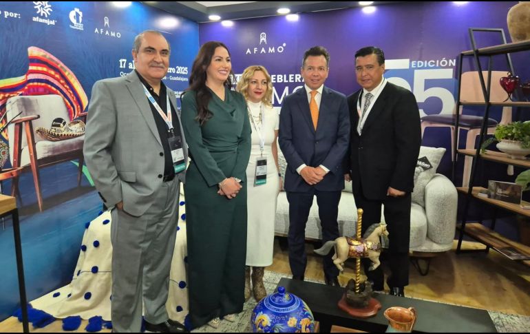 Esta mañana fue inaugurada la Expo Mueblera Afamo 2024 en Ocotlán, Jalisco. EL INFORMADOR / J. VELAZCO
