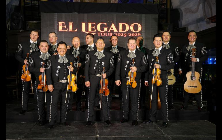 En su trayectoria, la agrupación ha recorrido múltiples países, desde Estados Unidos hasta Japón y Corea, donde la música del mariachi ha generado una conexión única con el público extranjero. EL INFORMADOR/ H. FIGUEROA.