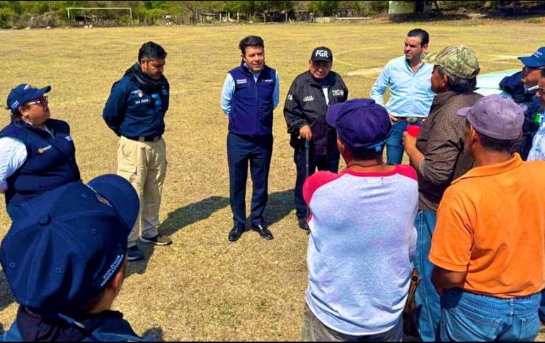 Arturo Medina Padilla, subsecretario de Derechos Humanos, Población y Migración de la Segob, informó que en Iguala acompañaron y verificaron las acciones de búsqueda que lleva a cabo en campo la Fiscalía General de la República (FGR) y el gobierno de México. ESPECIAL