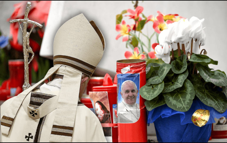 El Papa Francisco realiza algunas actividades laborales, aunque se le ha aconsejado absoluto reposo. EFE / A. Di Meo / ARCHIVO