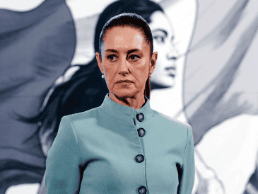 Claudia Sheinbaum, en "La Mañanera del Pueblo" de este martes. EFE / I. Esquivel