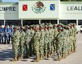 El evento fue encabezado por Miguel Ángel Hernández Martínez, comandante de la V Región Militar, quien destacó en su discurso que el Ejército Mexicano se nutre del pueblo, sirven al pueblo y trascienden por el pueblo. EL INFORMADOR/ H. Figueroa.