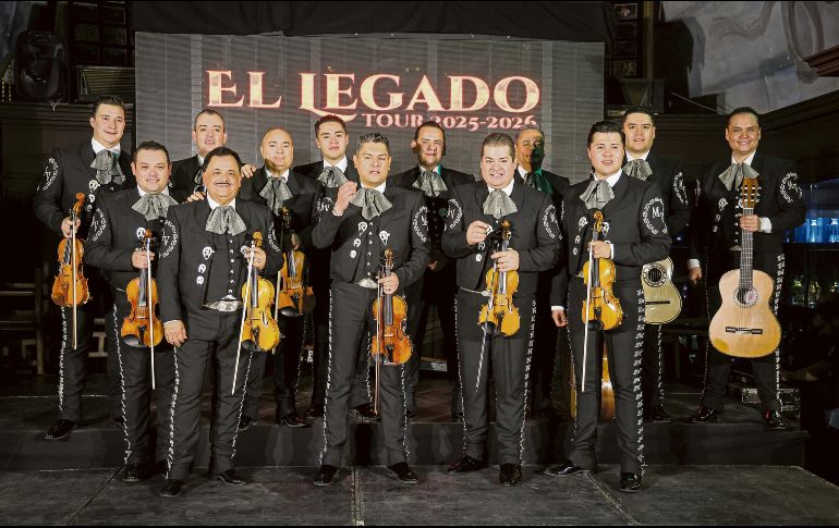 El Mariachi Vargas de Tecalitlán continúa su legado musical en un esperado concierto en Guadalajara. EL INFORMADOR/ H. Figueroa