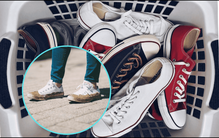 Te traemos algunas recomendaciones para quitar la suciedad de tus tenis de forma efectiva, sin dañarlos en una lavadora. ESPECIAL/Pixabay/magen de Ricky Esquivel en Pexels