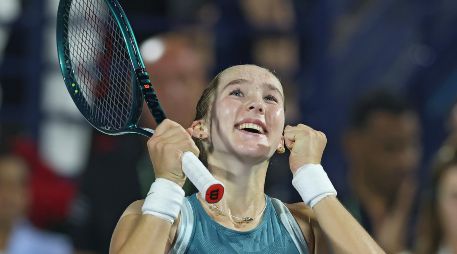 MIRRA ANDREVA. Nunca antes había ganado un WTA 1000 una jugadora de menos de 19 años. EFE / A. Haider