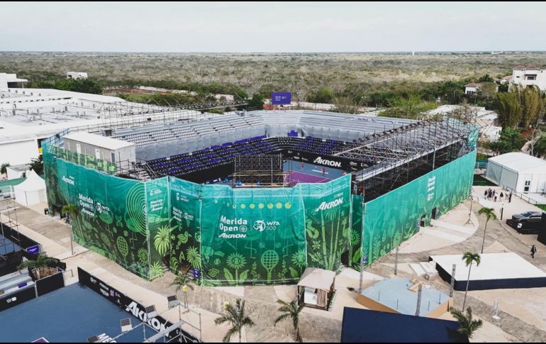 El torneo a grandes estrellas del tenis femenino mundial del 24 de febrero al 2 de marzo en el Yucatán Country Club. Instagram/ @wtameridaopen.