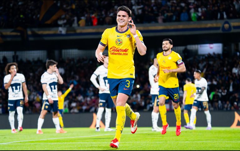 Israel Reyes abrió el marcador al minuto 22. IMAGO7/D. Padilla