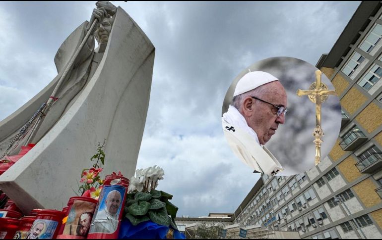 El papa continúa alerta y bien orientado, añade el parte médico. EFE / D. CÁCERES / ARCHIVO