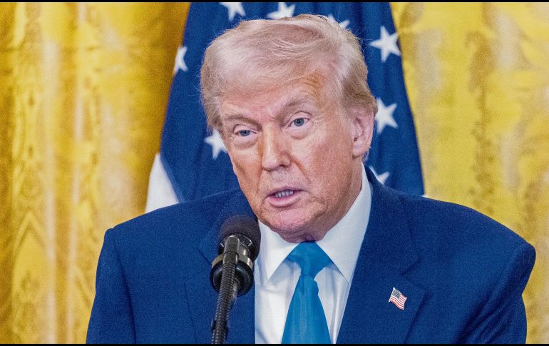 El presidente de la Unión Americana mantiene su intención de imponer aranceles. EFE