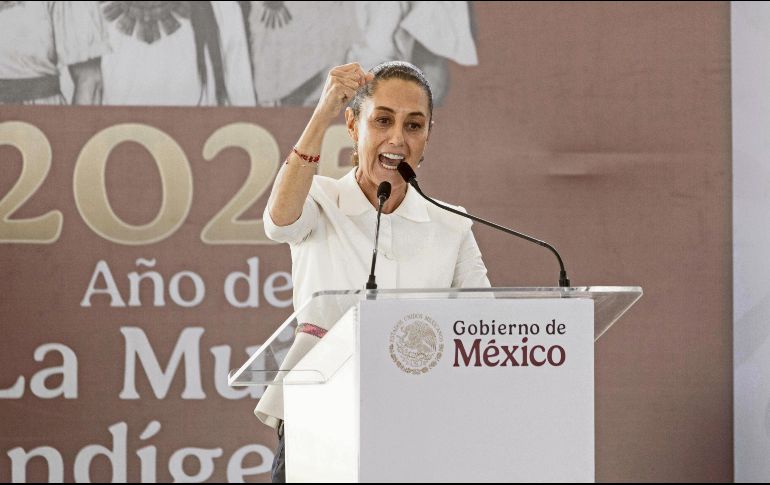 La Mandataria federal destacó los últimos acuerdos alcanzados con el Gobierno de Estados Unidos, como el envío de miles de elementos de la Guardia Nacional a la Frontera Norte. EL UNIVERSAL