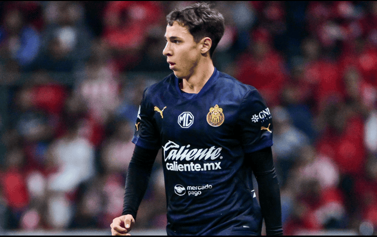 Mateo Chávez, lateral izquierdo de Chivas. IMAGO7 / ARCHIVO