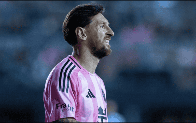 Lionel Messi durante el partido de la MLS entre el Inter Miami y el New York Coty FC. EFE / EPA / ARCHIVO