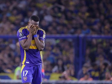 Fue en la tanda de penales donde Boca cayó 4 a 5, quedando fuera de la posibilidad de continuar en la justa sudamericana. EFE/ J. Roncoroni.