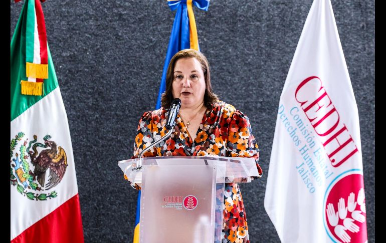 La titular de la CEDHJ habló sobre la necesidad de actualizar la Ley de la Comisión, la cual no ha sido actualizada en 30 años. EL INFORMADOR / A. Navarro