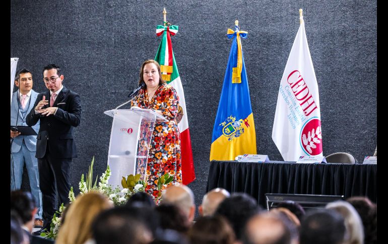 La titular de la CEDHJ habló sobre la necesidad de actualizar la Ley de la Comisión, la cual no ha sido actualizada en 30 años. EL INFORMADOR / A. Navarro