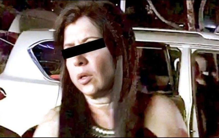 Rosalinda González Valencia, esposa del “El Mencho”, salió en la libertad anticipada esta noche. ESPECIAL.