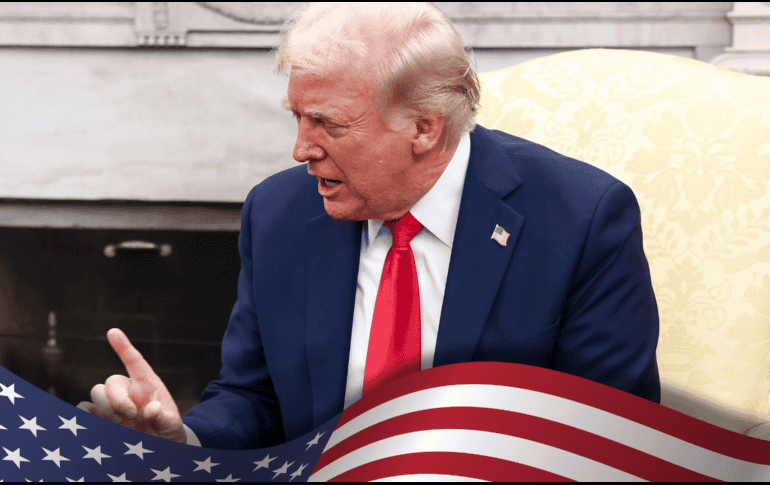 Trump respondió en una larga entrevista con The Spectator que recomendaría investigar a los políticos mexicanos. EFE