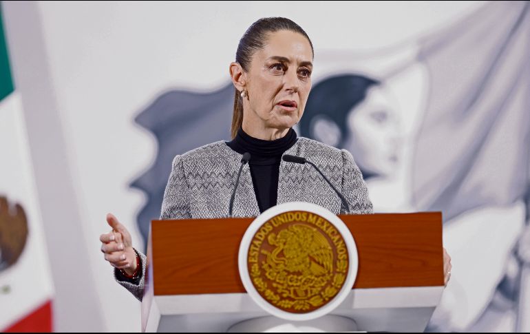 Claudia Sheinbaum Pardo, presidenta de México. EFE