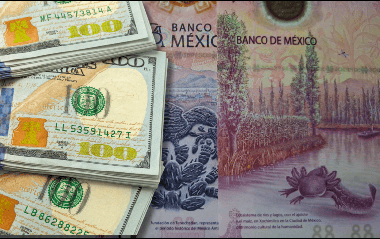 El dólar al menudeo terminó este viernes en 21.03 pesos a la venta en las ventanillas de las sucursales de Banamex, 1.59% o 34 centavos por debajo del cómo terminó el mes pasado. SUN / ARCHIVO